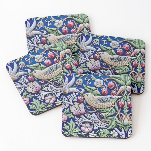 Item preview, William Morris Strawberry Thief designed and sold by Vicky Brago-Mitchell®.