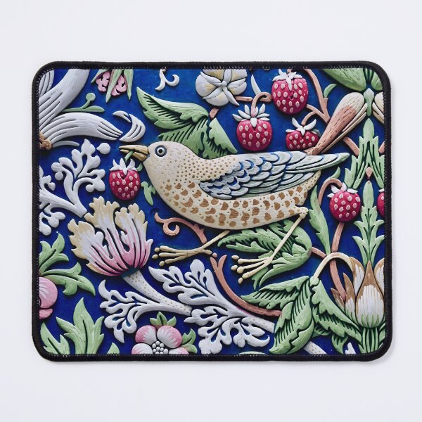 Item preview, William Morris Strawberry Thief designed and sold by Vicky Brago-Mitchell®.