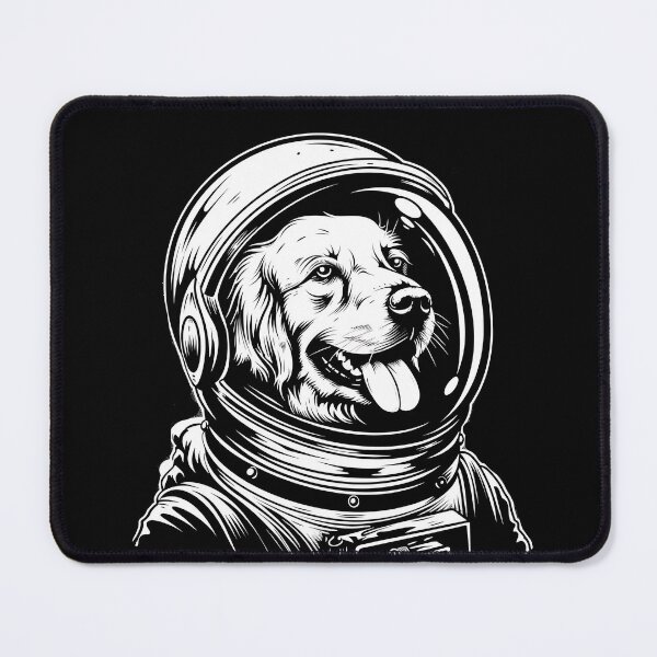 Item preview, Funny Golden Retriever Astronaut Spacesuit Mom Dad Kids designed and sold by rafaeltto.