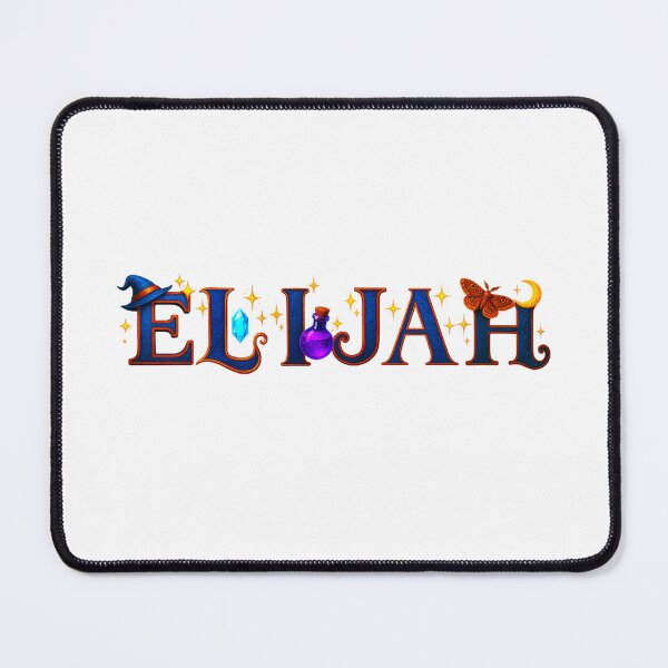 Item preview, SPELLBOUND NAMES COLLECTION – ✨ ELIJAH ✨ – STORYBOOK SPELLCASTER DREAMS designed and sold by WheelieGdArt.