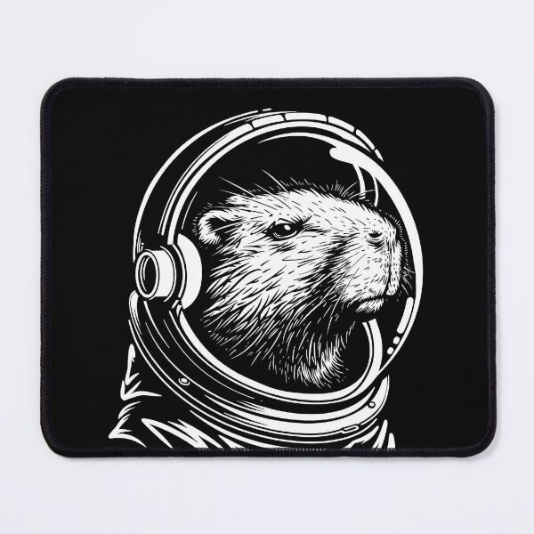 Item preview, Funny Capybara Astronaut Spacesuit Mom Dad Kids designed and sold by rafaeltto.
