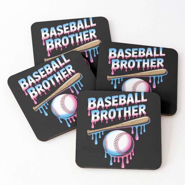 Item preview, Brother Baseball Tee Ice Cream Drip Birthday Game Day designed and sold by TrinaEspinoza.