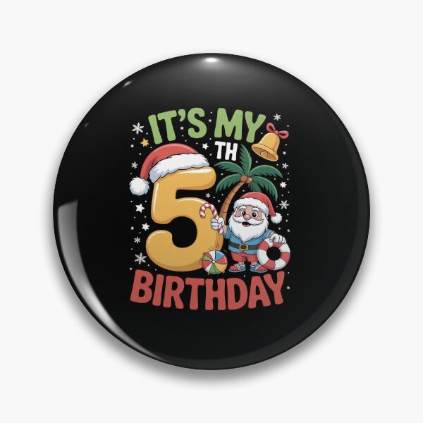 Item preview, It's My 5th Birthday Summer Xmas 5 Years Old Kids Girls Boys designed and sold by fferomananul.