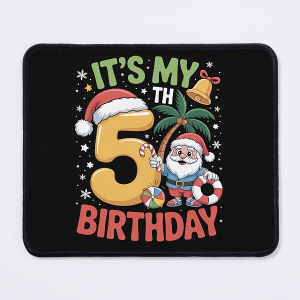 Item preview, It's My 5th Birthday Summer Xmas 5 Years Old Kids Girls Boys designed and sold by fferomananul.