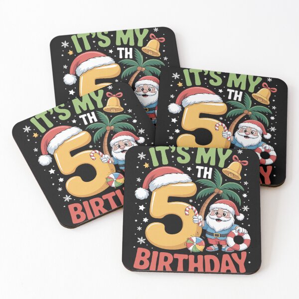 Item preview, It's My 5th Birthday Summer Xmas 5 Years Old Kids Girls Boys designed and sold by fferomananul.