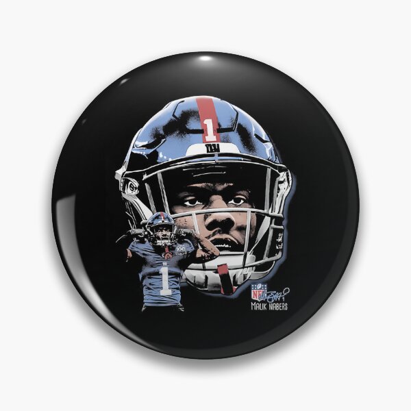 Item preview, Malik Nabers New York G Helmet  designed and sold by andrijadesign.