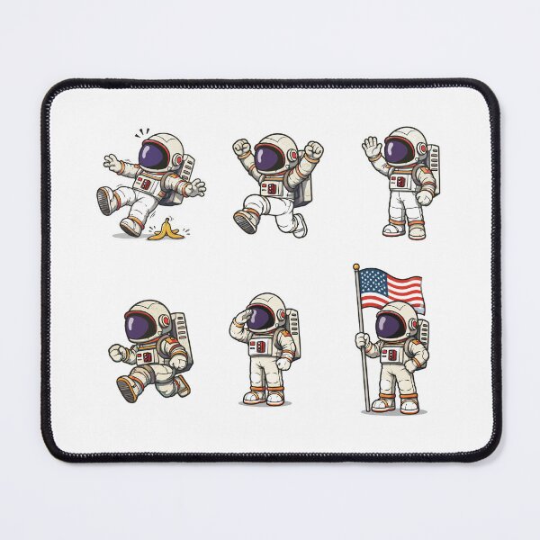 Item preview, Mini Astronauts sticker sheet designed and sold by SquishyKitkat.