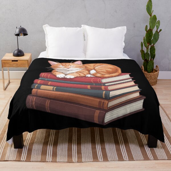 Item preview, Cat On Books Literary Charm for Cat Lovers designed and sold by TrinaEspinoza.