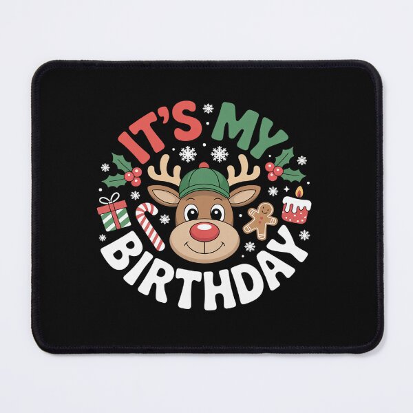 Item preview, It's My Birthday Boys Kids Reindeer Christma designed and sold by fferomananul.