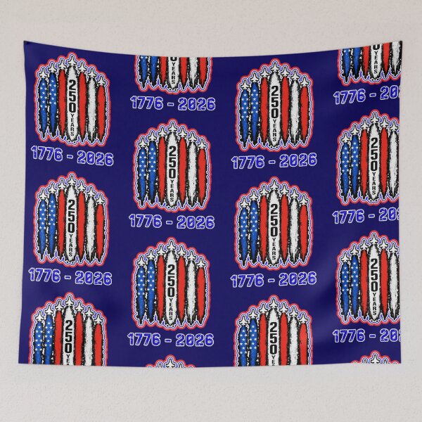 Item preview, 250 Anniversary Jets Flag  designed and sold by WoodburyLake.