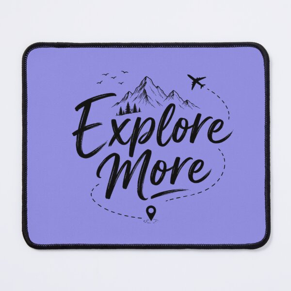 Item preview, Explore More Travel Quote Design | Adventure Typography Mountain Wanderlust Aesthetic designed and sold by Sanika arts .