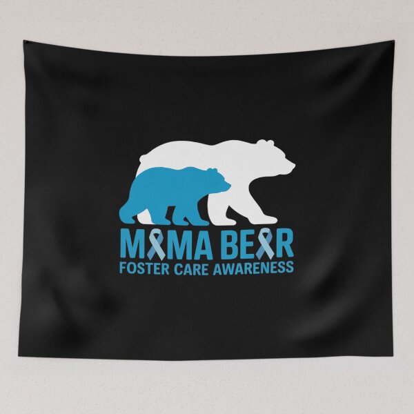 Item preview, Mama Bear Foster Care Awareness For Women Men designed and sold by fferomananul.