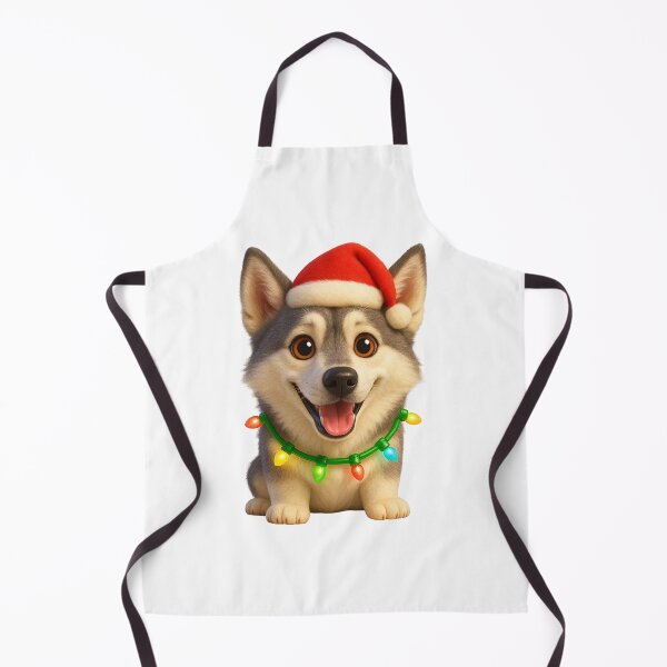 Item preview, Christmas Northern Inuit Dog designed and sold by Sillytoe.