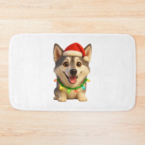 Item preview, Christmas Northern Inuit Dog designed and sold by Sillytoe.