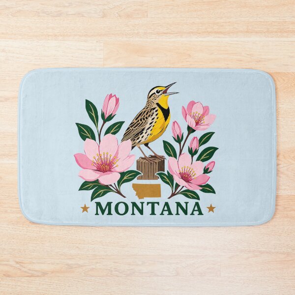 Item preview, Montana Meadowlark & Bitterroot Homage designed and sold by The-Drip-Studio.