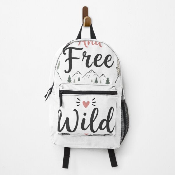 Item preview, Wild And Free Boho Adventure Quote Design | Cute Nature Typography Aesthetic designed and sold by Sanika arts .
