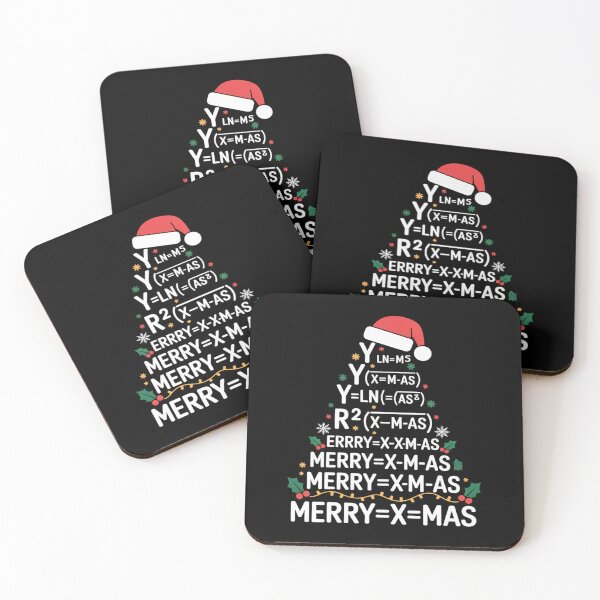Item preview, Math Equation Merry X-mas Funny Math Teacher Christmas Humor designed and sold by fferomananul.