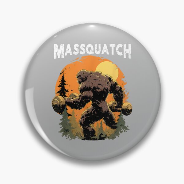 Item preview, Hairy Animal Workout Merch Bigfoot Massquatch Funny Sasquatch Workout Gym Weightlifter designed and sold by ArleneRowe.