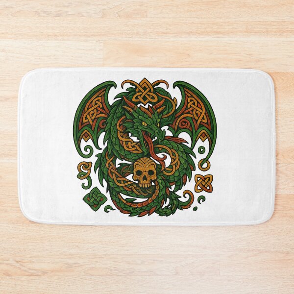 Item preview, Celtic Dragon Skull  designed and sold by madmattx.
