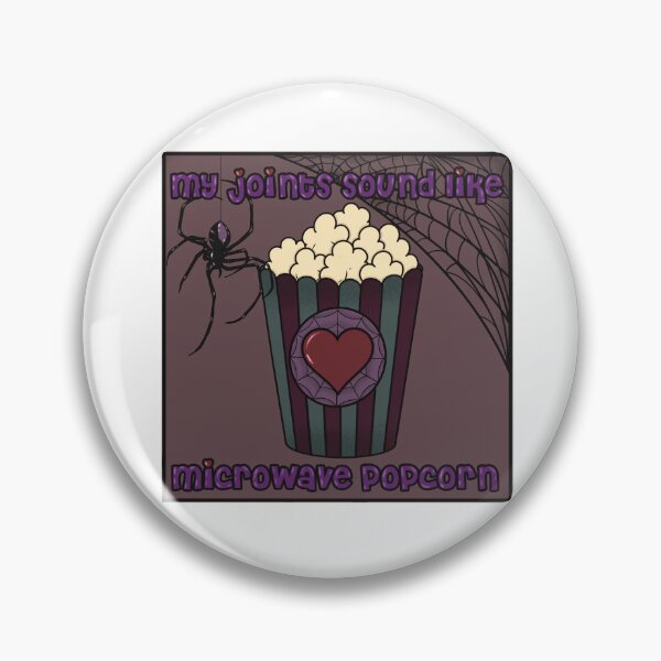 Item preview, My Joints Sound Like Microwave Popcorn Funny Chronic Pain Goth Design designed and sold by Chronically creative.