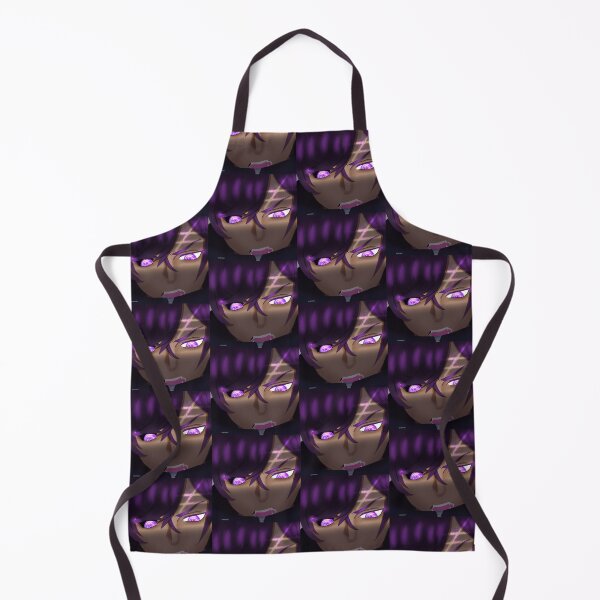 Item preview, Neon dark violet Curse Demon Boy – Dark Anime Fantasy Art designed and sold by kerissfantasyart .