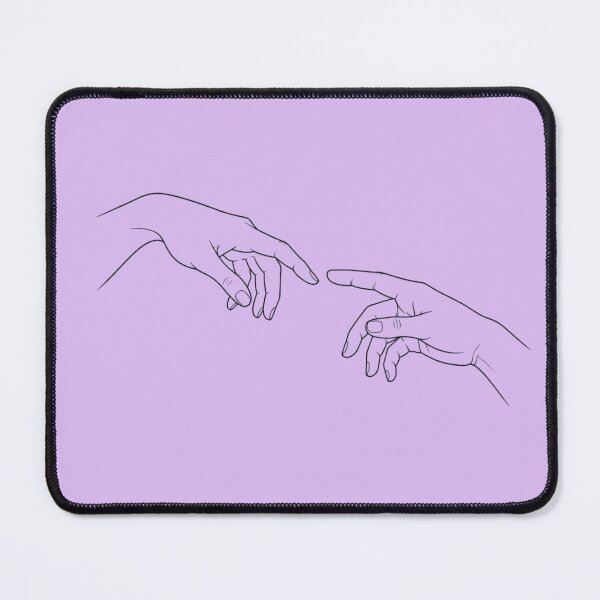 Item preview, Minimalist Hands Line Art Design | Abstract Touch Drawing Aesthetic designed and sold by Sanika arts .
