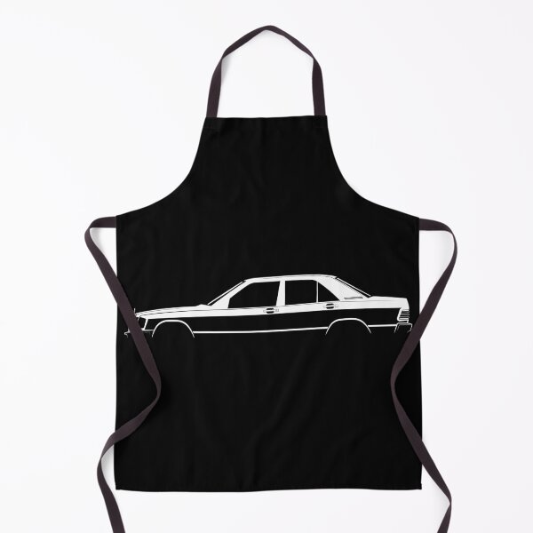 Item preview, 190 E (W201) (White) designed and sold by Car Silhouettes.