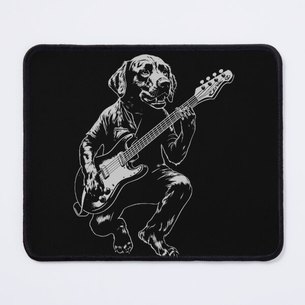 Item preview, Funny Chocolate Labrador Guitarist Bass Guitar Mom Dad Kids designed and sold by rafaeltto.