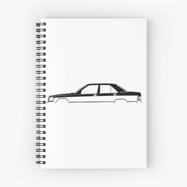 Item preview, 190 E (W201) (Black) designed and sold by Car Silhouettes.