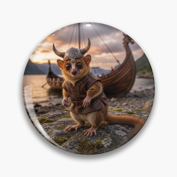 Item preview, Madame Berthe's Mouse Lemur Viking Sticks at Nothing designed and sold by Tridentulus.