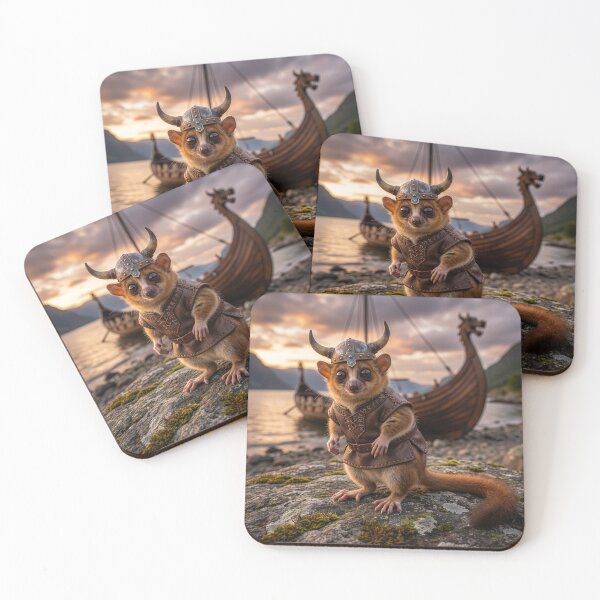 Item preview, Madame Berthe's Mouse Lemur Viking Sticks at Nothing designed and sold by Tridentulus.
