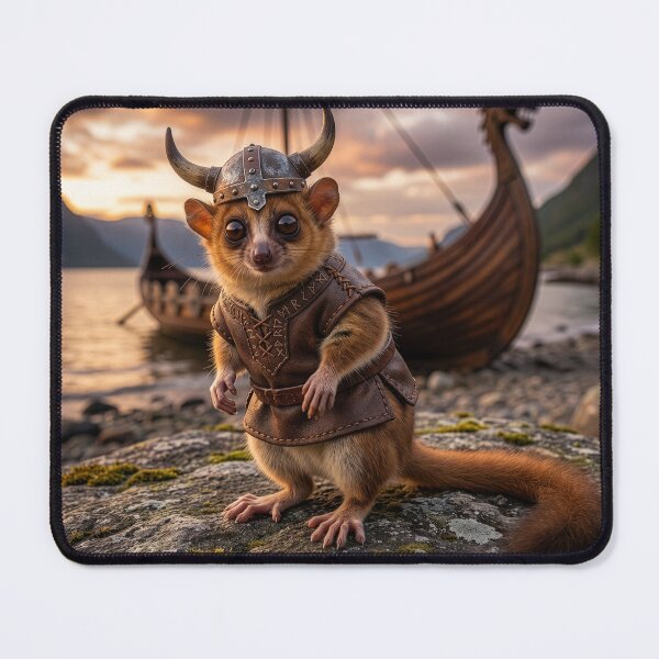 Item preview, Madame Berthe's Mouse Lemur Viking Sticks at Nothing designed and sold by Tridentulus.