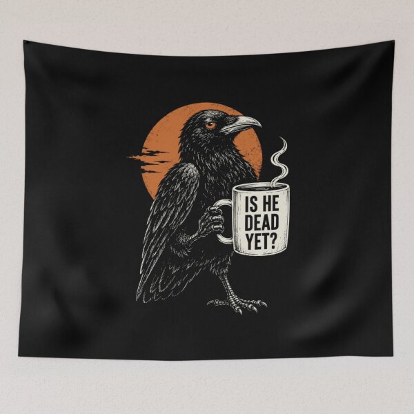Item preview, Is He Dead Yet designed and sold by barbaraplourde.