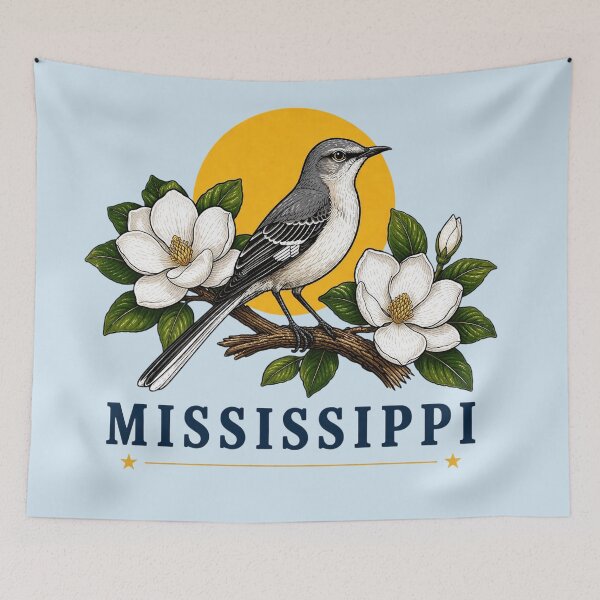 Item preview, Mississippi Magnolia Mockingbird Homage designed and sold by The-Drip-Studio.