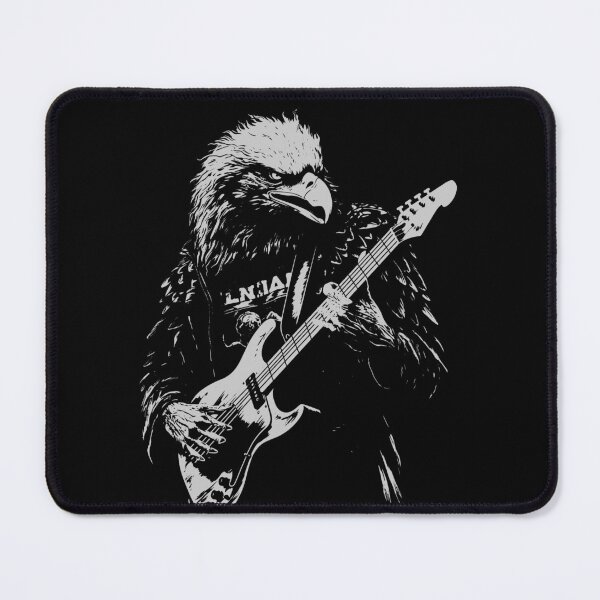 Item preview, Funny Eagle Guitarist Bass Guitar Mom Dad Kids designed and sold by rafaeltto.