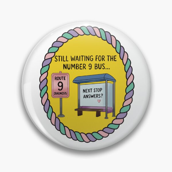 Item preview, Still Waiting for Diagnosis Bus designed and sold by Chronically creative.