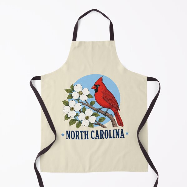 Item preview, North Carolina Cardinal & Dogwood Homage designed and sold by The-Drip-Studio.