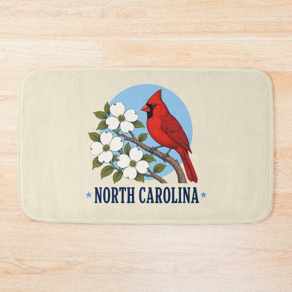 Item preview, North Carolina Cardinal & Dogwood Homage designed and sold by The-Drip-Studio.