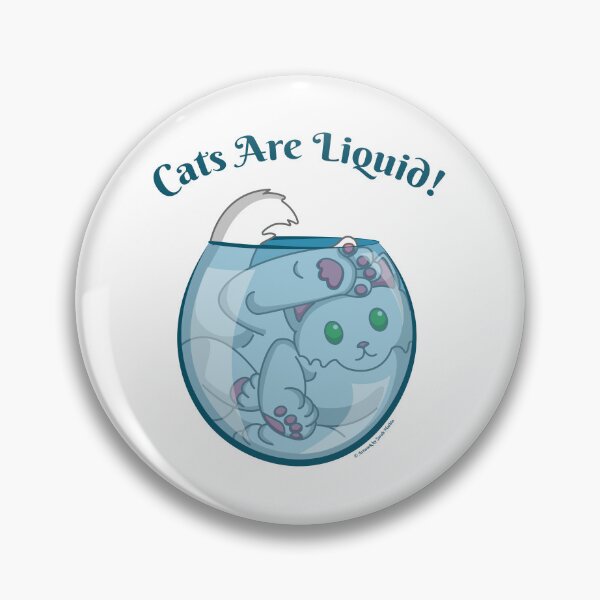 Item preview, Cats are Liquid designed and sold by Sarah Mathia Art.