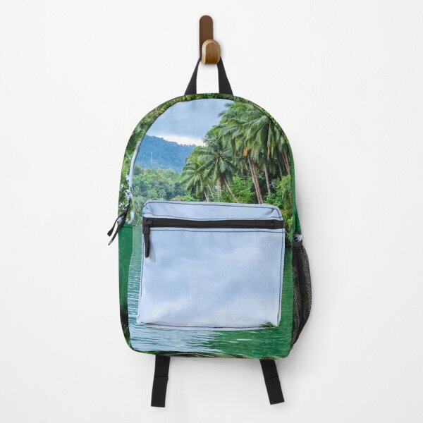 Item preview, Loboc River, Bohol - Emerald Jungle Waterway | Iconic Philippines Tropical Nature Art designed and sold by Ross.A.Campbell.