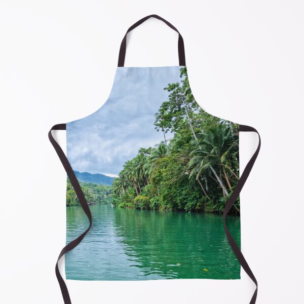 Item preview, Loboc River, Bohol - Emerald Jungle Waterway | Iconic Philippines Tropical Nature Art designed and sold by Ross.A.Campbell.