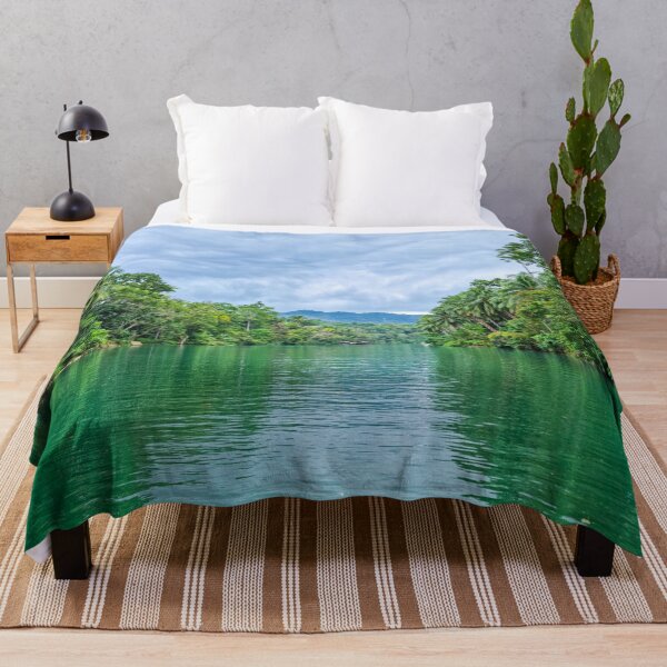 Item preview, Loboc River, Bohol - Emerald Jungle Waterway | Iconic Philippines Tropical Nature Art designed and sold by Ross.A.Campbell.