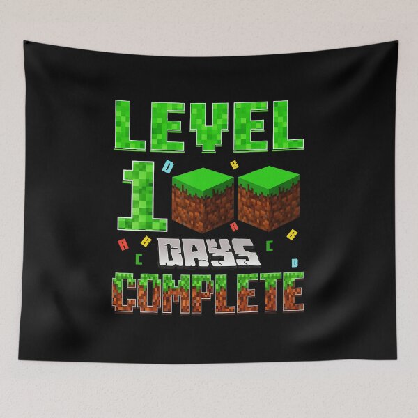 Item preview, Level 100 Days Complete Gamer Pixel  designed and sold by FGTV2021.