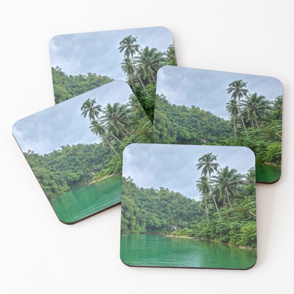Item preview, Loboc River, Bohol - Emerald Jungle Waterway | Iconic Philippines Tropical Nature Art designed and sold by Ross.A.Campbell.