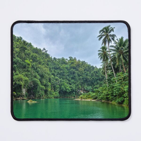 Item preview, Loboc River, Bohol - Emerald Jungle Waterway | Iconic Philippines Tropical Nature Art designed and sold by Ross.A.Campbell.