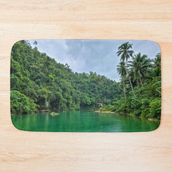 Item preview, Loboc River, Bohol - Emerald Jungle Waterway | Iconic Philippines Tropical Nature Art designed and sold by Ross.A.Campbell.
