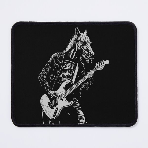 Item preview, Funny Horse Guitarist Bass Guitar Mom Dad Kids designed and sold by rafaeltto.