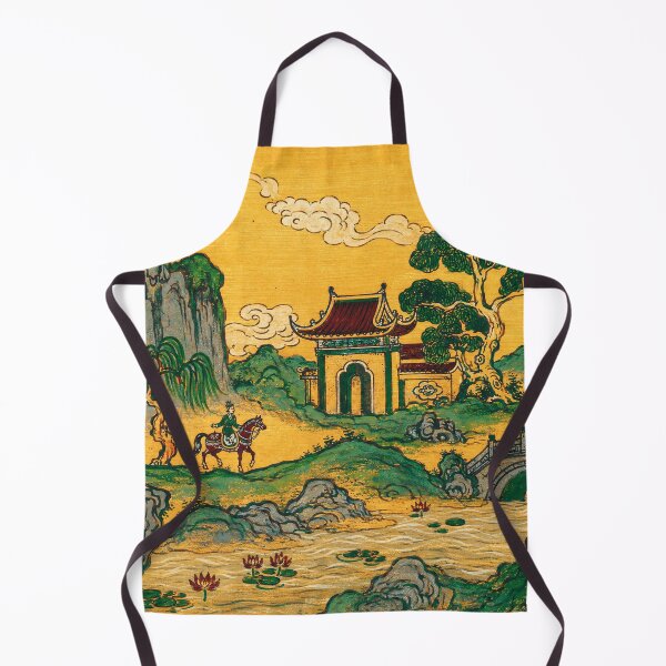 Item preview, Golden Temple Landscape Vintage East Asian designed and sold by eliramaison.