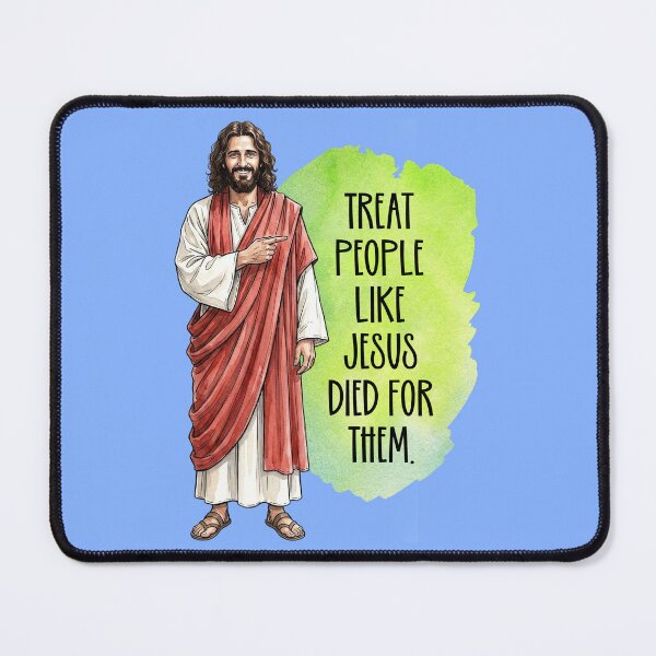 Item preview, How Jesus Wants Us To Treat People designed and sold by Lion and Lamb Design.