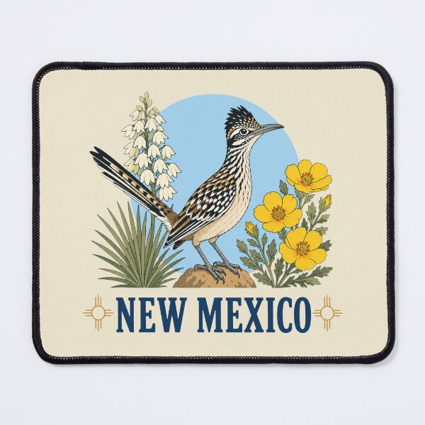 Item preview, New Mexico Roadrunner & Yucca Homage designed and sold by The-Drip-Studio.